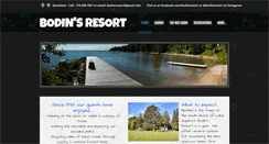 Desktop Screenshot of bodinsresort.com